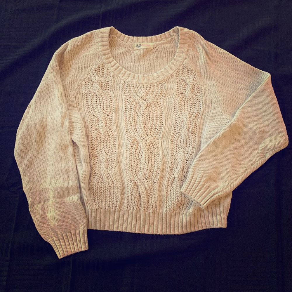 H&M Cable Knit Sweater
